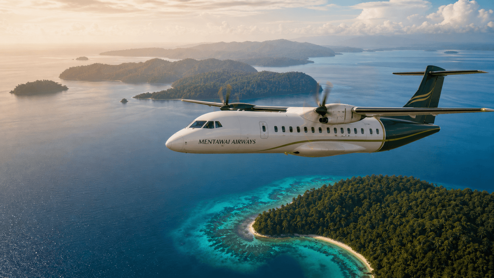 A cinematic view of the Mentawai Islands