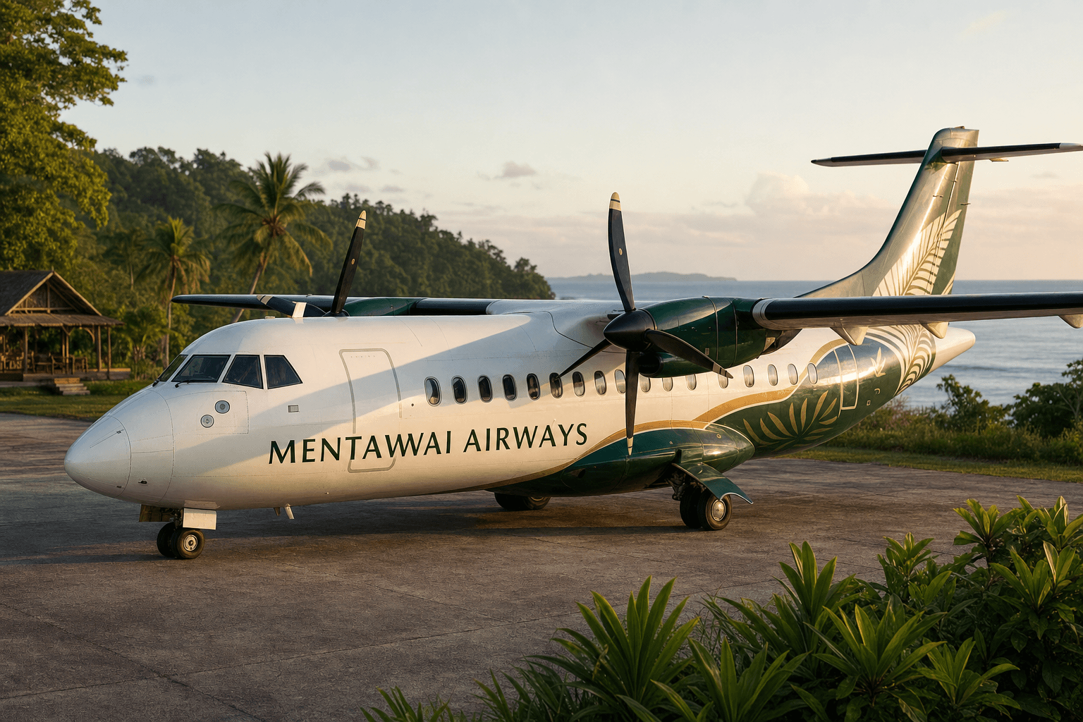 A cinematic view of the Mentawai Islands